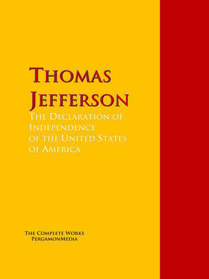 cover image of The Declaration of Independence of the United States of America